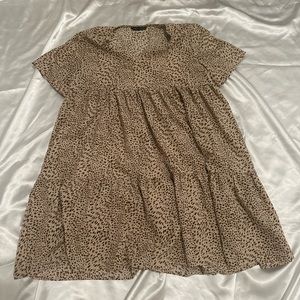 Animal print shein dress! Super cute, great quality